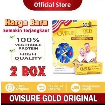 

ovisure gold susu tulang sendi original as bpomi - 2 box
