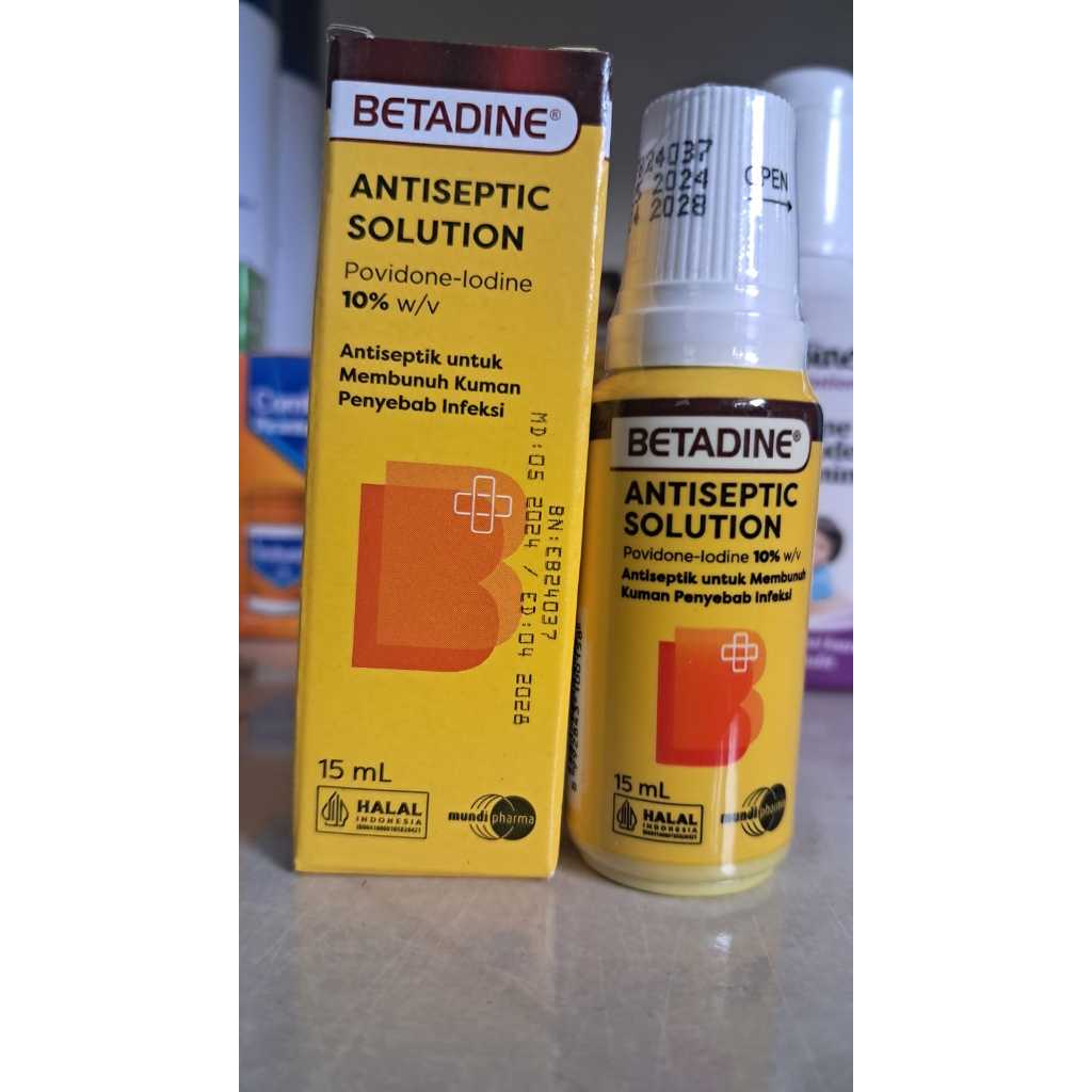 Betadine Antiseptic Solution 15 ml