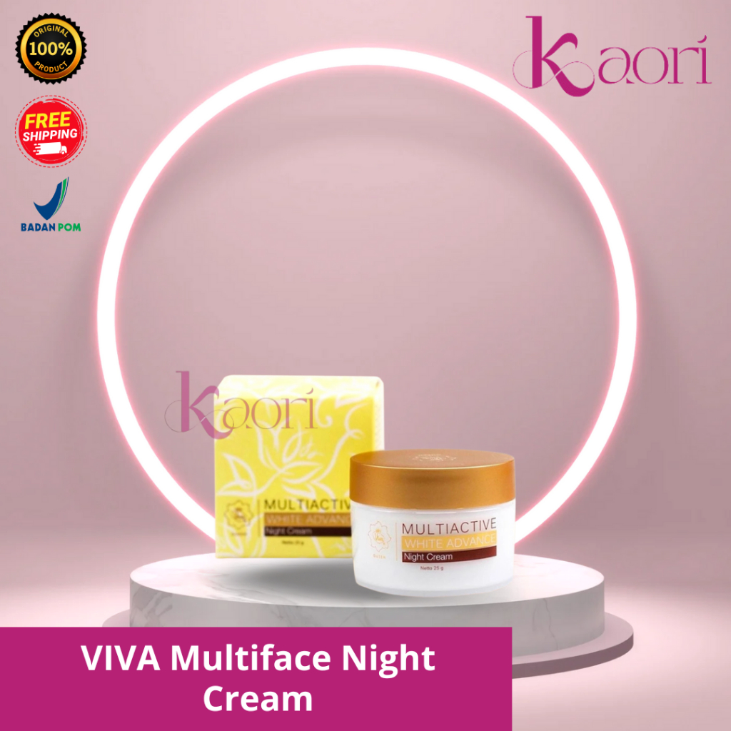 *KAORI* Viva Queen VIT C ACTIVE White Advance Night Cream with Niacinamide (BRIGHTENING, WHITENING &