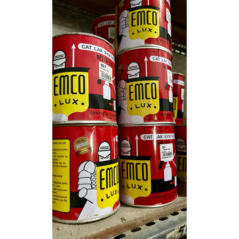 CAT EMCO (KAYU DAN BESI)