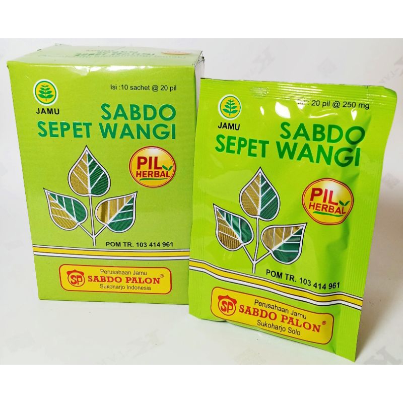 

JAMU PIL SEPET WANGI SABDO PACK ISI 10 SACHETS