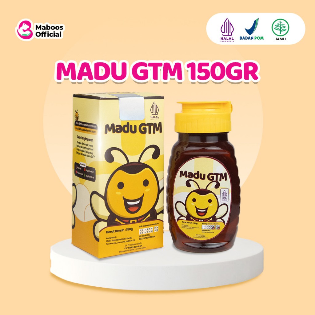 

Madu GTM Multivitamin Penambah Nafsu Makan Anak – 150gr