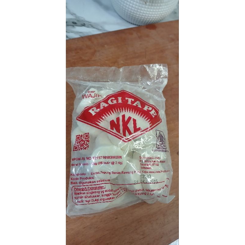 

RAGI NKL CAP WAJIK ORIGINAL ASLI SOLO