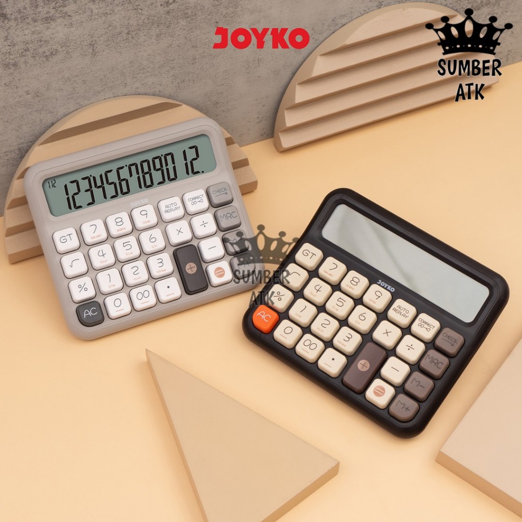 

Calculator Kalkulator Joyko CC-63ACO CC-63BCO CC-63DCO 12 Digits Check & Correct RB9