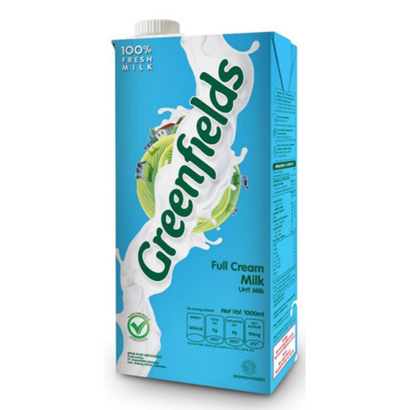 

Greenfields Susu UHT Full Cream