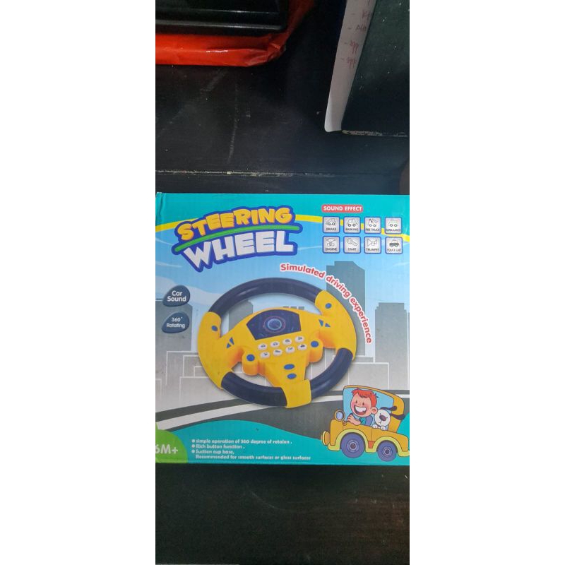 Mainan stir simulasi anak /  stir simulasi anak ada suara