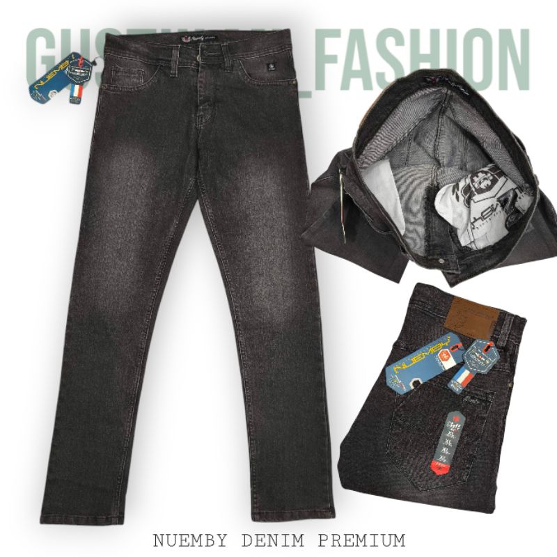 Original nuemby denim - celana panjang jeans pria cowok laki-laki - celana pensil numbie dnm