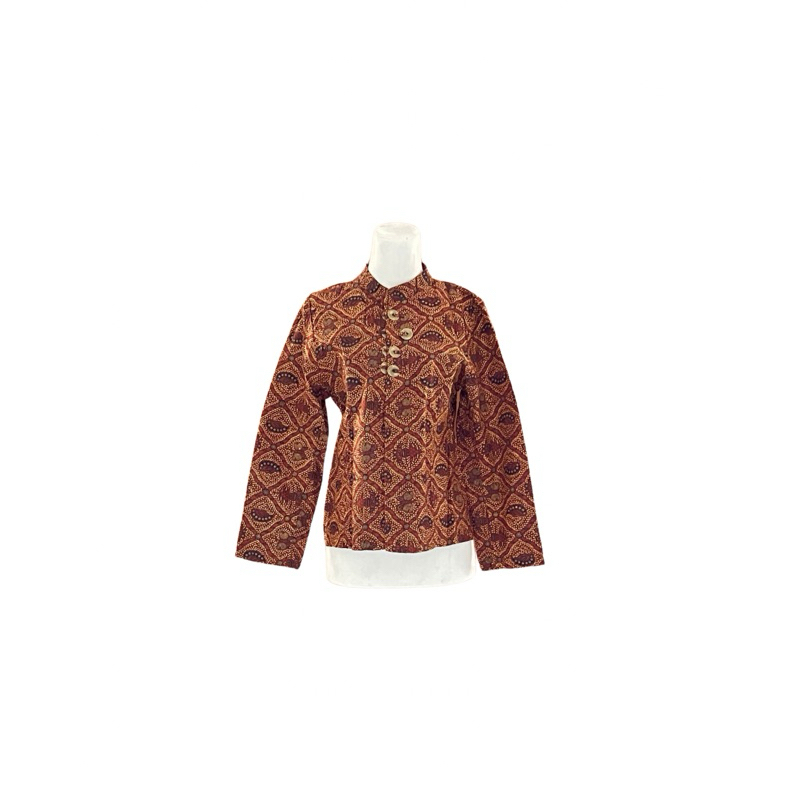OUTER BATIK WANITA LENGAN PANJANG