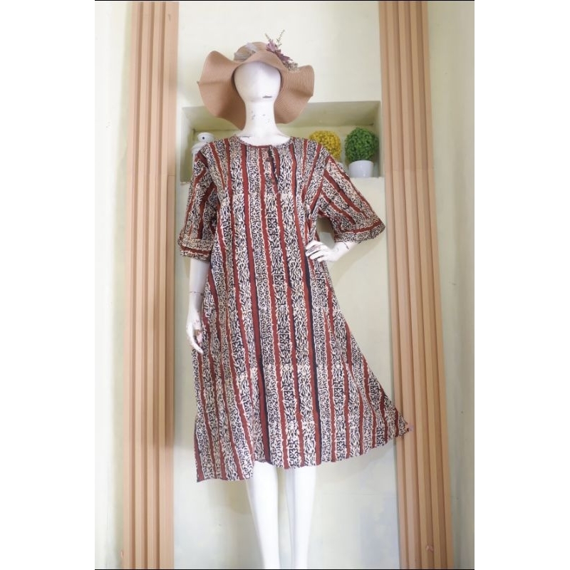 Daster Jumbo Sleting by Qonita Batik