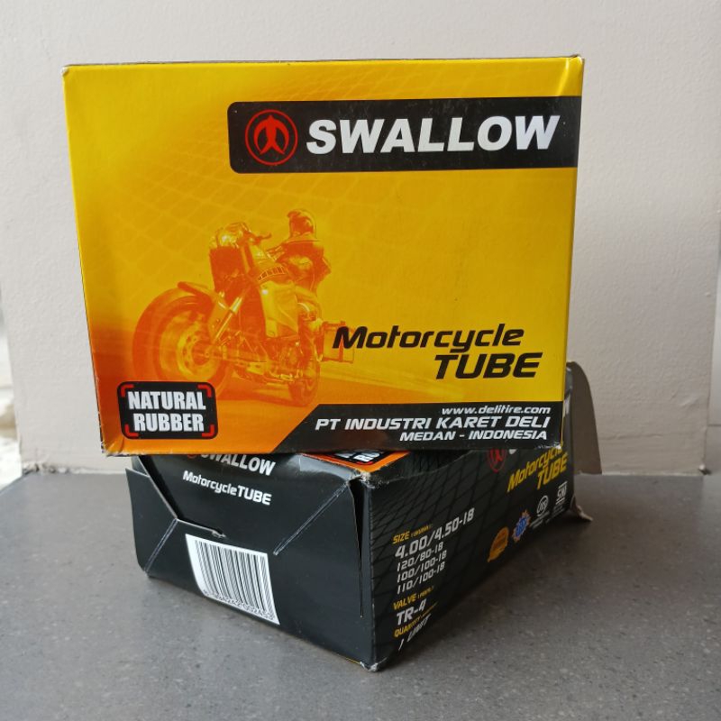 Ban Dalam Motor SWALLOW 400/450-18 Untuk Ban Ukuran (400.18 , 450.18 , 120/80-18 , 100/100-18 , 110/