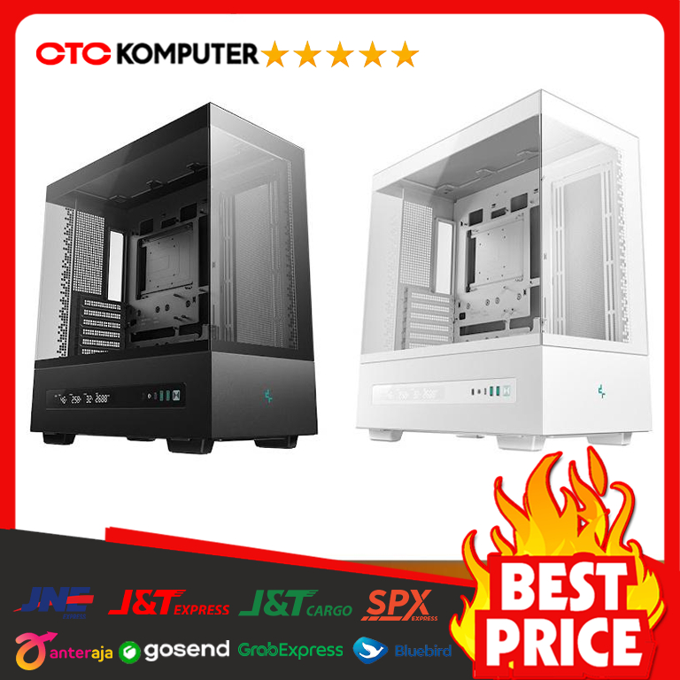 DEEPCOOL CH690 DIGITAL | Full-View Tempered Glass ATX Case