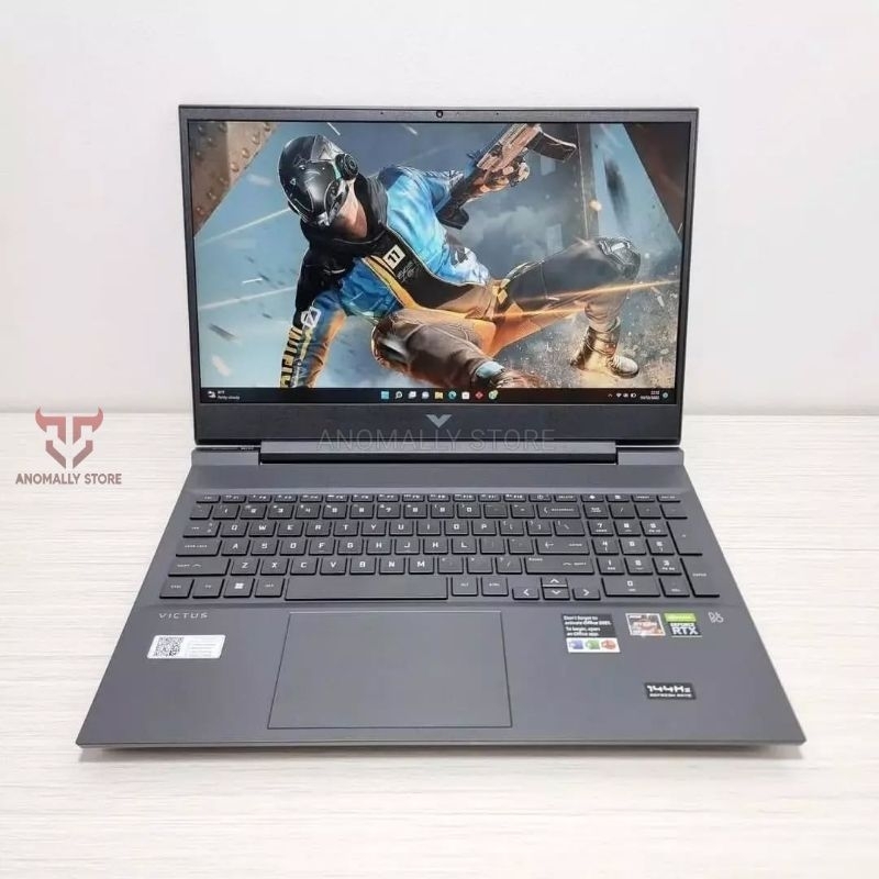 Laptop Gaming HP Victus 16  Ryzen 7-5800H RTX 3060 Ram 16Gb SSD 512Gb Fullset
