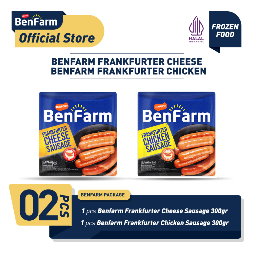

Benfarm Frankfurter Mix Sausage Package