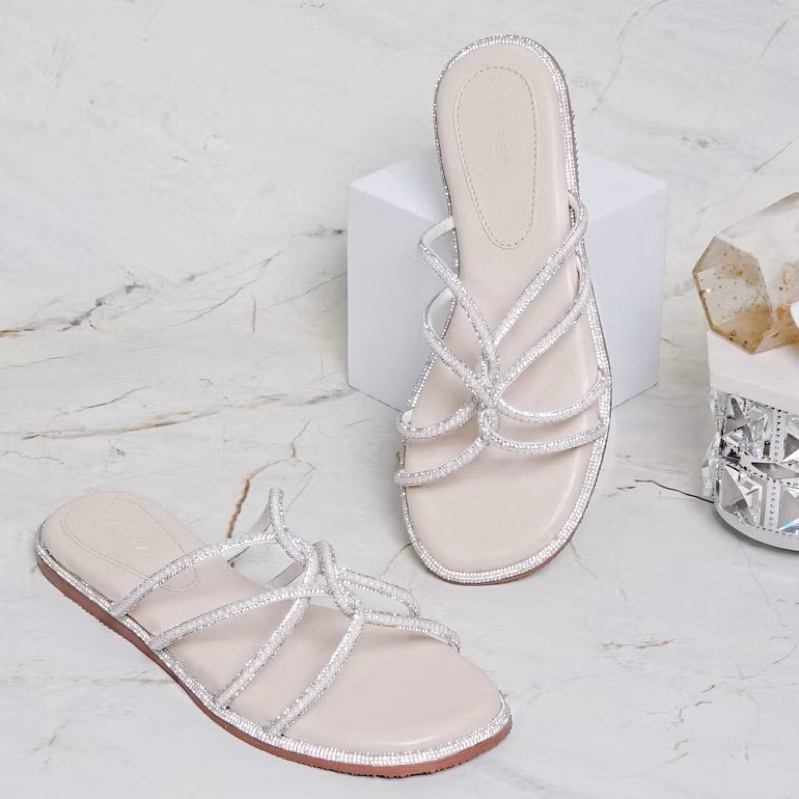 SANDAL LAPEPA - SAFIRA SANDAL TEPLEK WANITA SANDAL KOREAN STYLE SANDAL TEPLEK PESTA