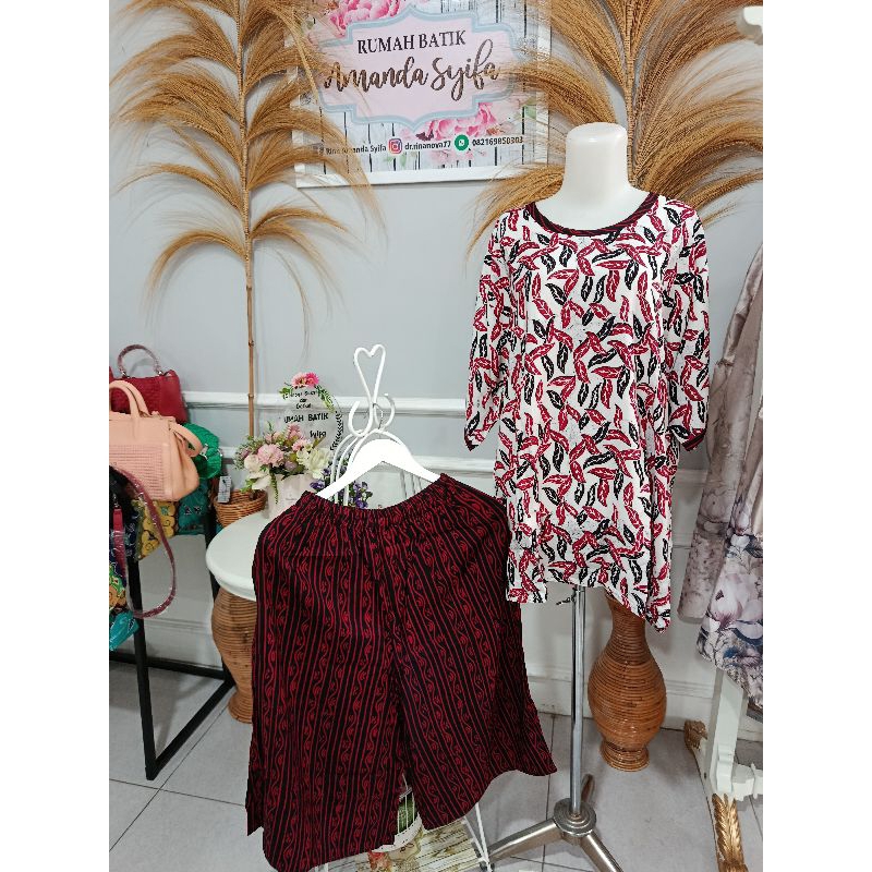 Stelan Batik Huza Jumbo