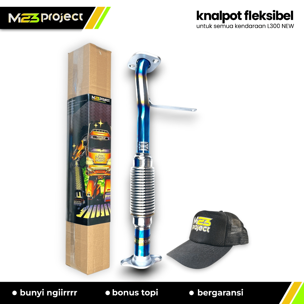 FLEKSIBEL PNP ULIR BLUEMOON KNALPOT L300 BUNYI NGIR ORI M23 PROJECT