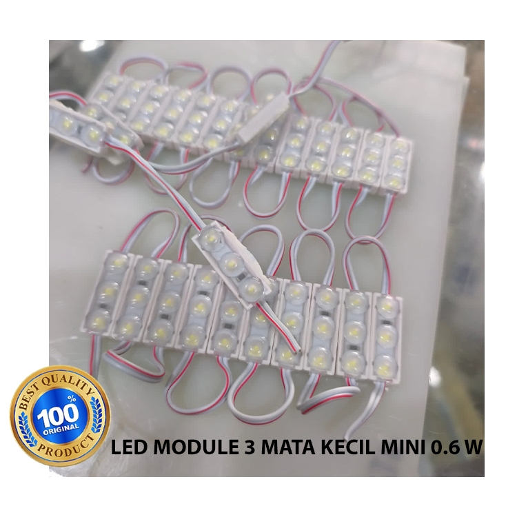 LED MODULE 3 MATA KECIL MINI 0.6 W