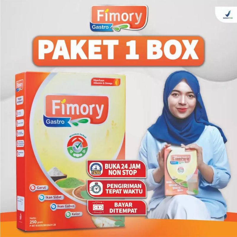 

Fimory Gastro 250gr Minuman Susu Sehat Pereda Asam Lambung Asli Original