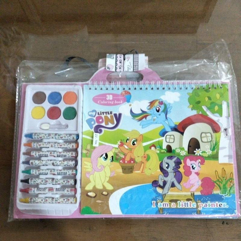 

Set alat mewarnai crayon warna
