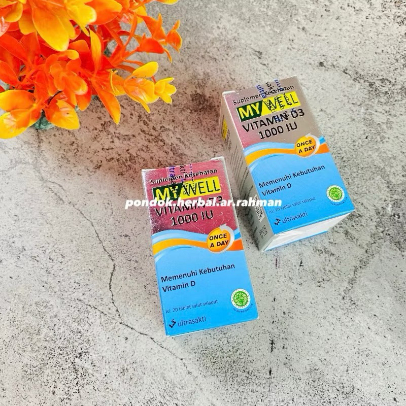 MY WELL VITAMIN D 3 1000 IU