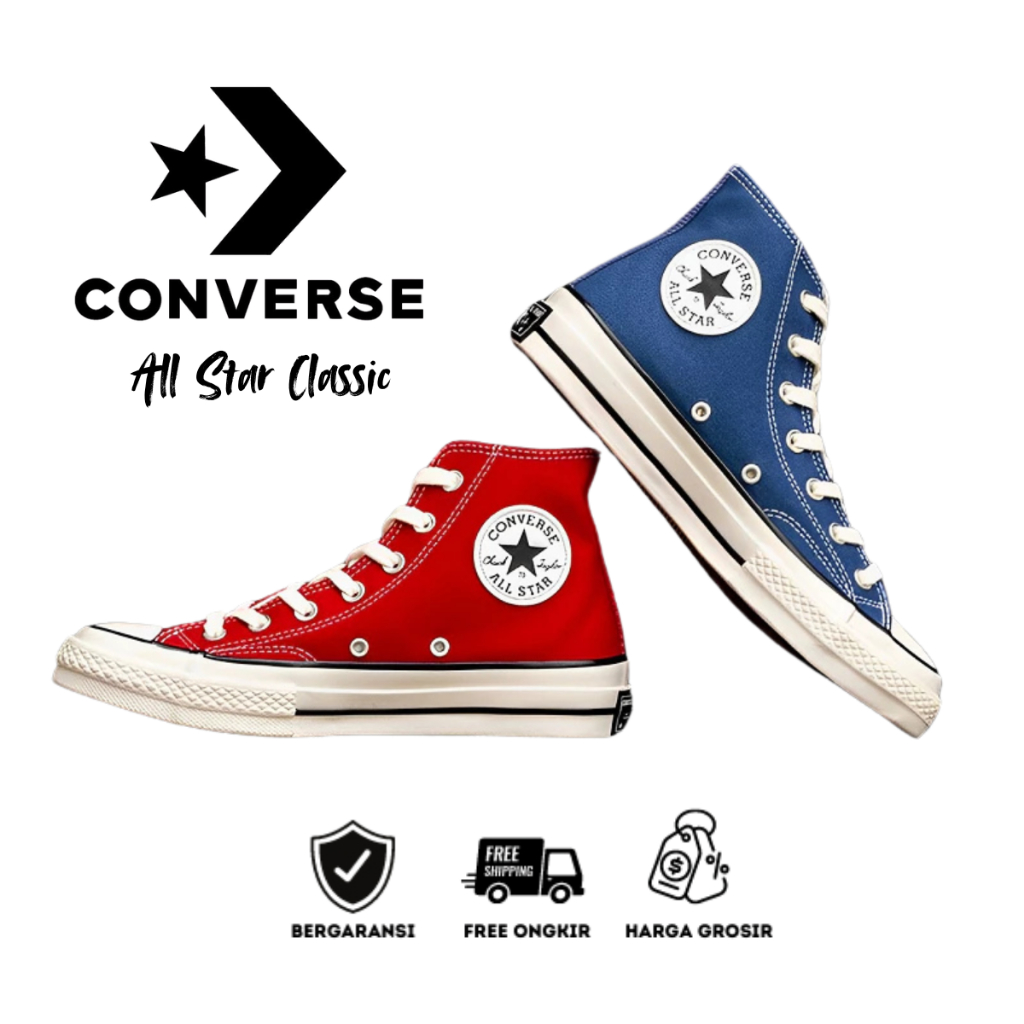 Sepatu Converse Sekolah - Sepatu Sekolah - Sepatu all star - Sepatu converse pria - Sepatu warior - 