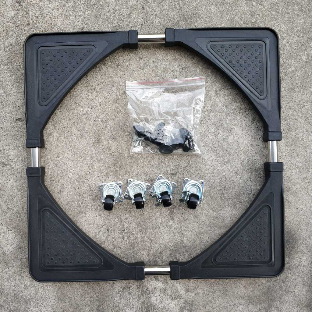 Roda Kulkas / Rak Kulkas / Rak Serbaguna / Alas Kulkas Bisa Sesuaikan Ukuran / Rak Roda Kulkas / Rak