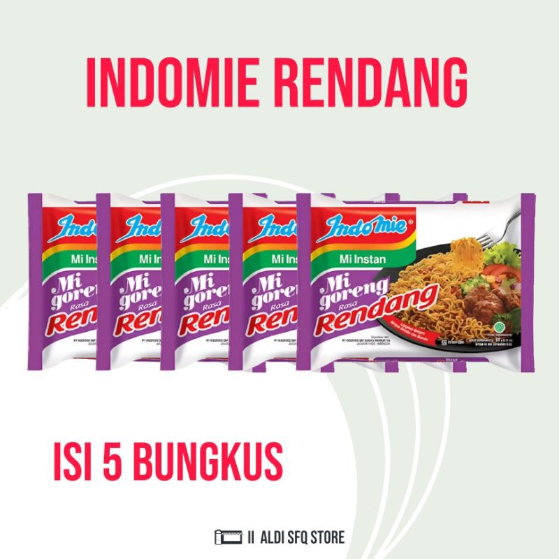 

INDOMIE GORENG RENDANG ISI 5 BUNGKUS MURAH / SEMBAKO TERLARIS