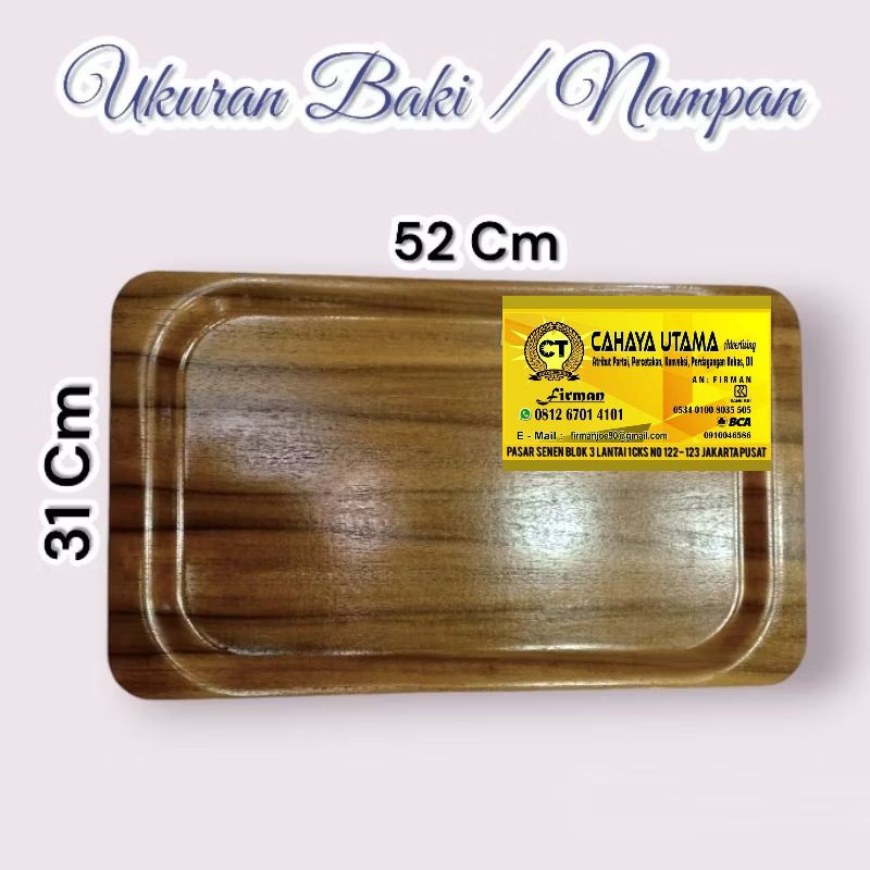 Sale BAKI UPACARA BENDERA / NAMPAN BENDERA UPACARA / ALAS BAKI PENGIBAR BENDERA