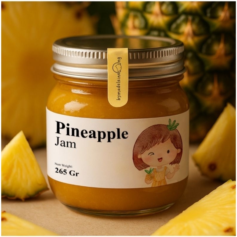 

bymadeleineong - Homemade Pineapple Jam | Selai Nanas | Isian Nastar | Premium