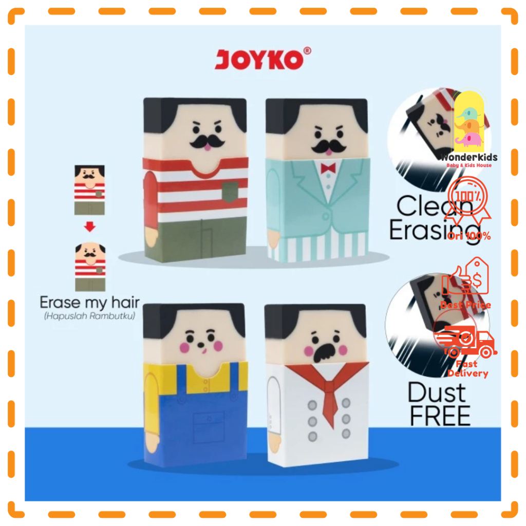 

Penghapus Eraser Joyko ER-125 Man In Costume