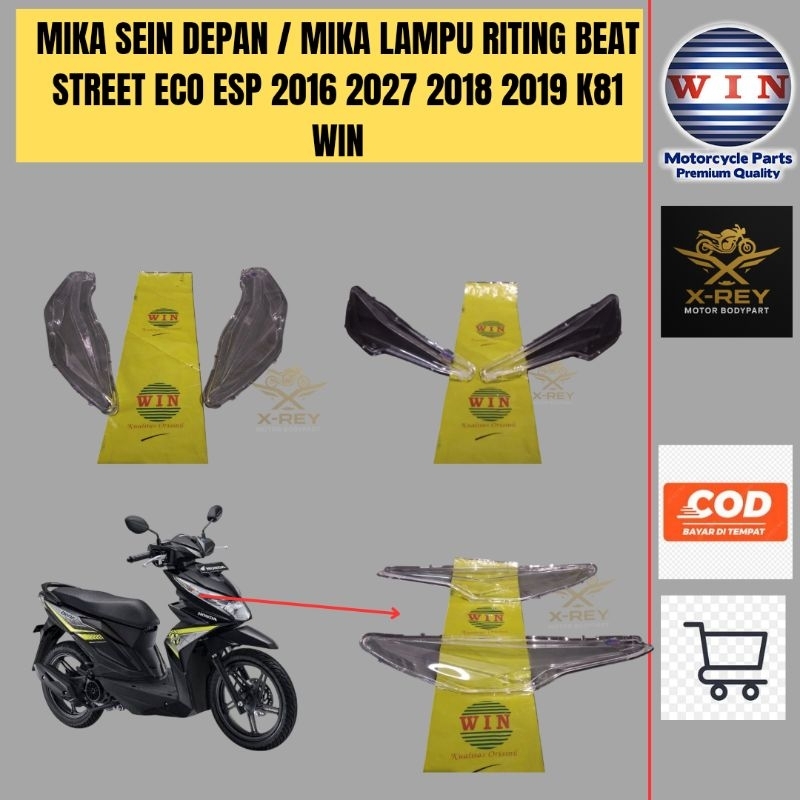 Mika Sen Depan Beat Street Eco Esp 2016 2017 2018 2019 | Mika Sen Front WIN | Mika Sen Kanan Kiri De