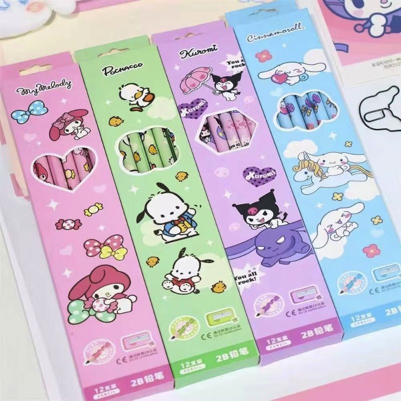 

(6pcs) Pensil Unik / Pensil Karakter