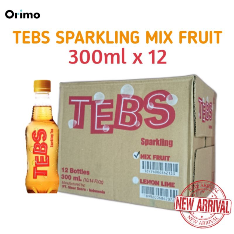 

TEBS SPARKLING SODA MIX FRUIT 300ML 1 DUS ISI 12 PCS