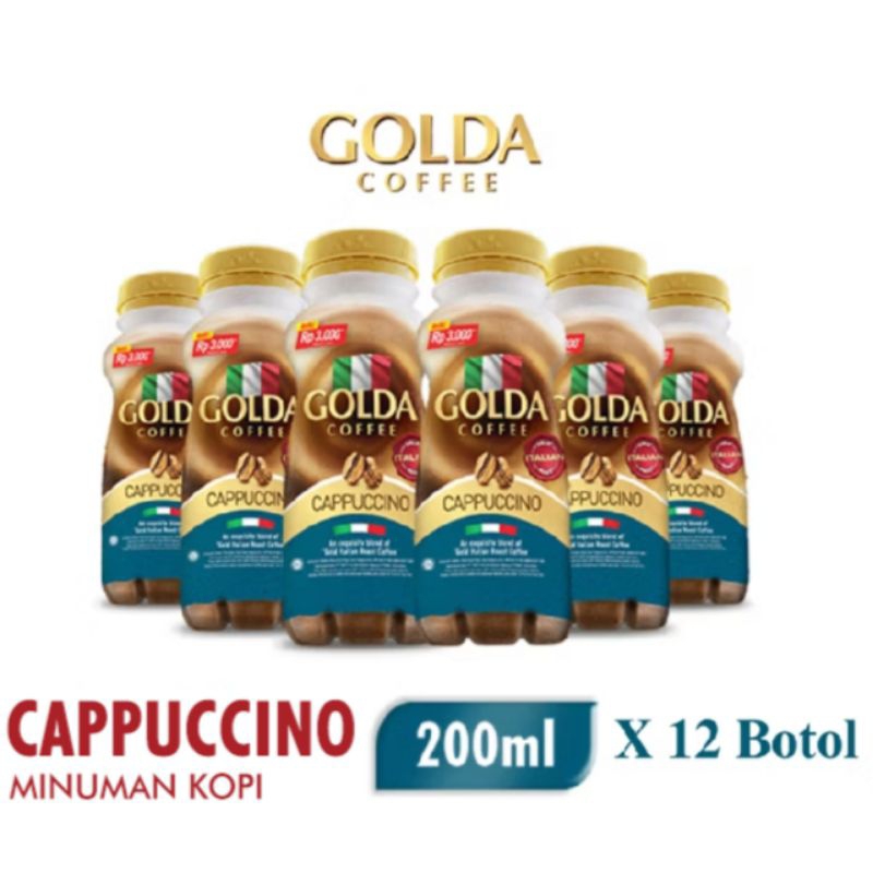 

GOLDA COFFE CAPPUCINO 200 ML x12