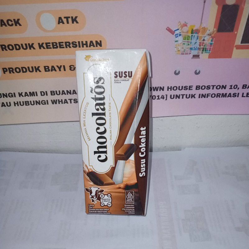 

Chocolatos Susu Cokelat 190ml
