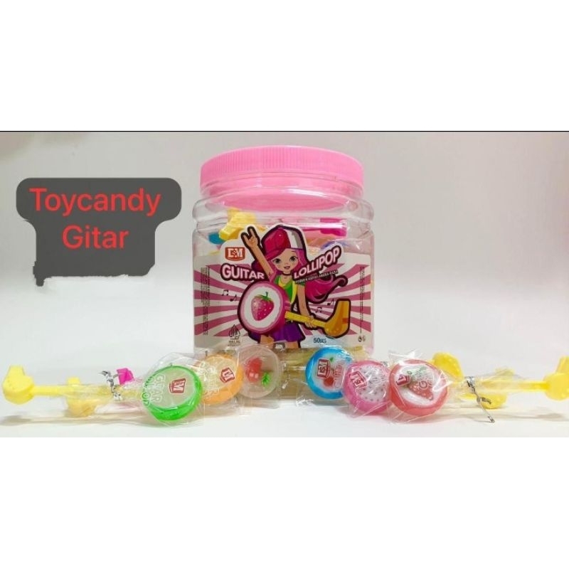 

LOLLIPOP GITAR TOPLES ISI 50 PCS