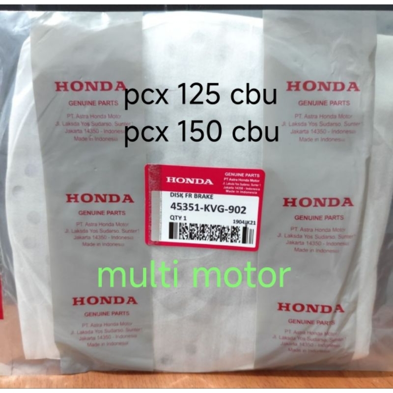 piringan cakram depan honda pcx 125 cbu,pcx 150 cbu