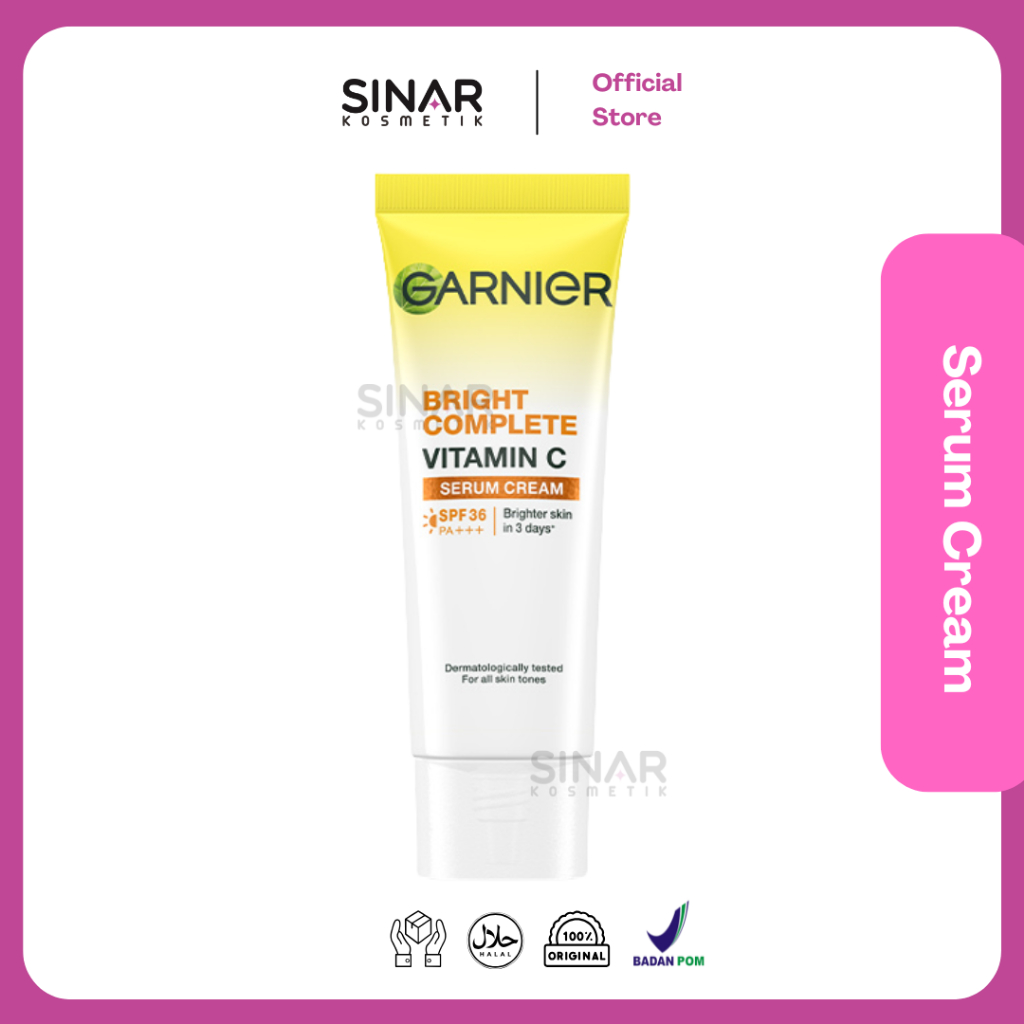 Garnier Bright  Complete Serum Cream SPF 36 20ml