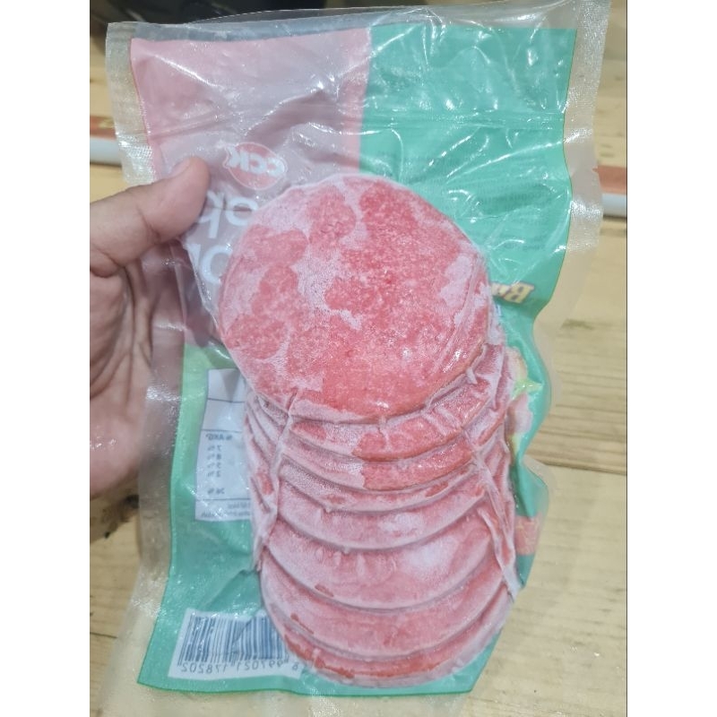 

CHOP CHOP BEEF BURGER 250GR
