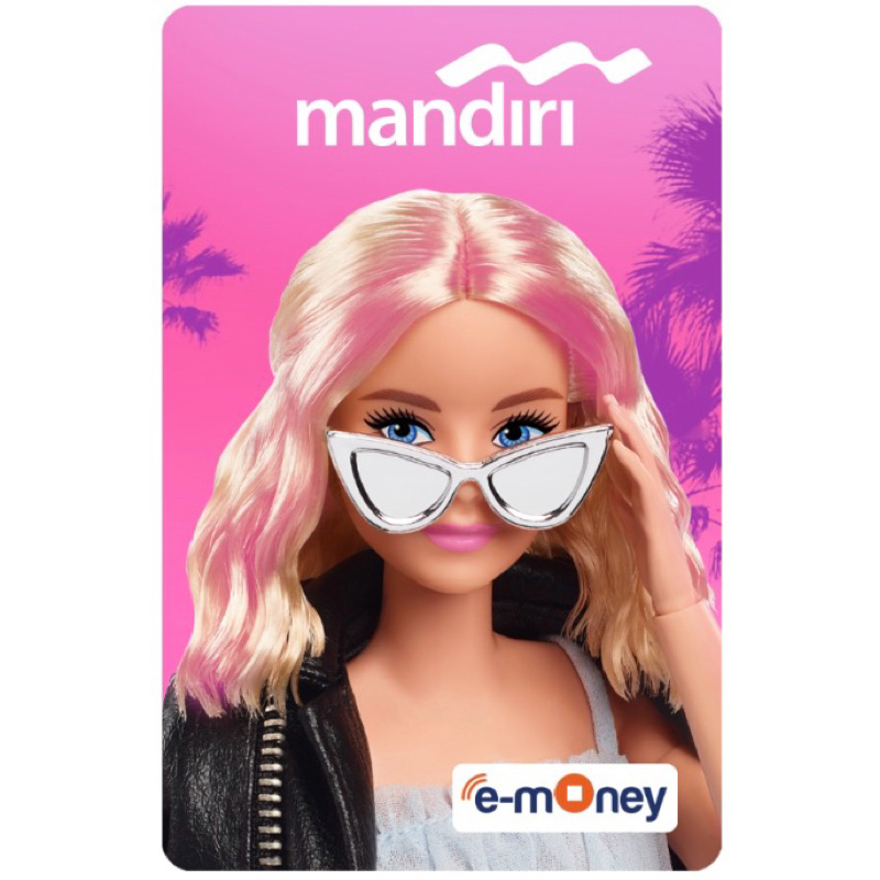E-money Card Barbie AND LIVIN UNGU Version (ORI)