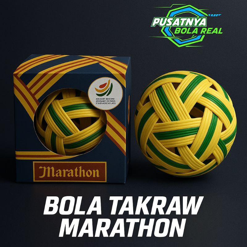 Bola Takraw MARATHON/BOLA TAKRAW ASLI/BOLA SEPAK TAKRAW