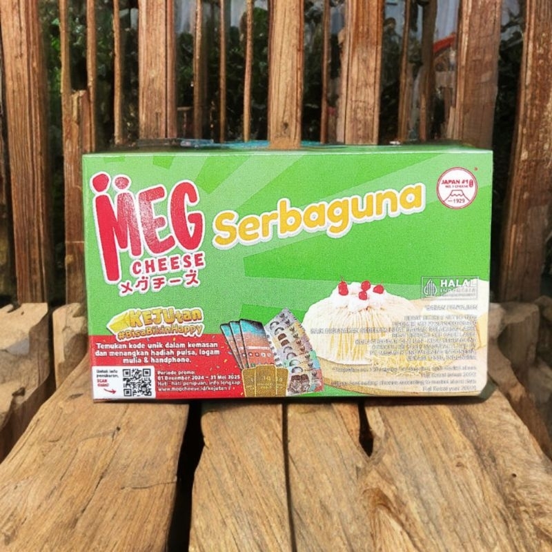 

Meg Keju chedar serbaguna 120g
