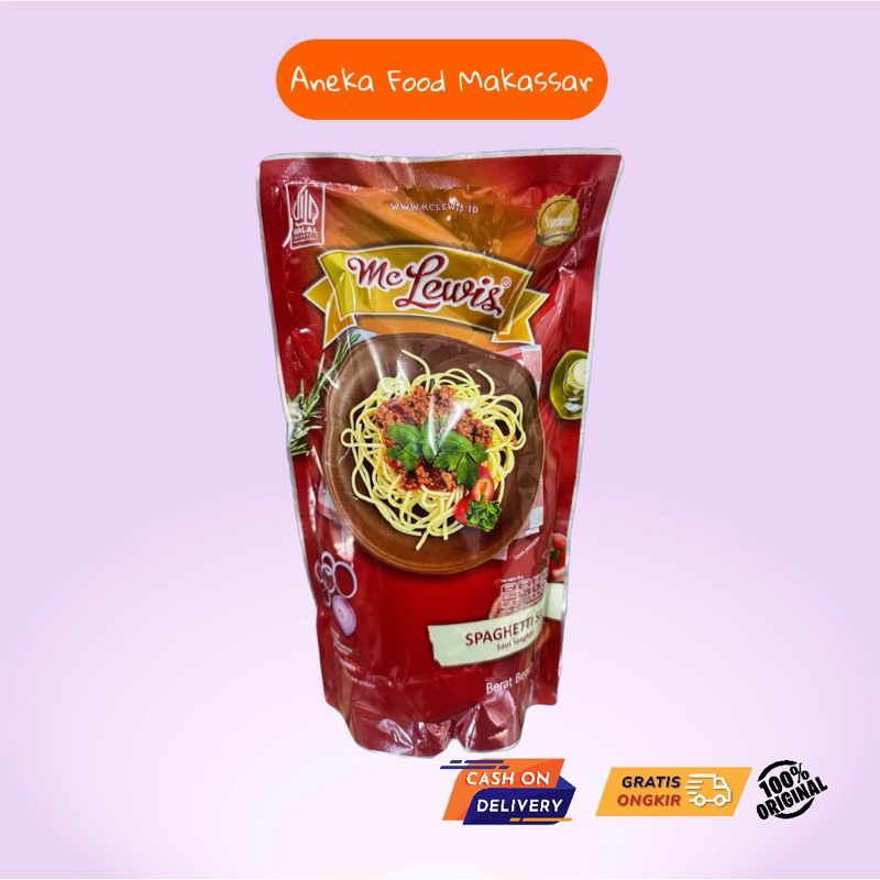 

ME LEWIS SAUS SPAGETI 1 kg MAKASSAR