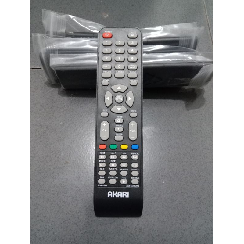 REMOTE TV AKARI LCD/LED SMART TV RC-9918 AS ORIGINAL QUALITY