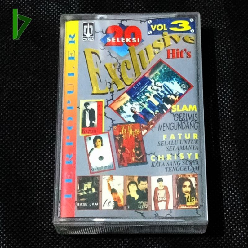 Kaset pita album 20 Seleksi Exclusive Hit's Terpopuler Vol. 3