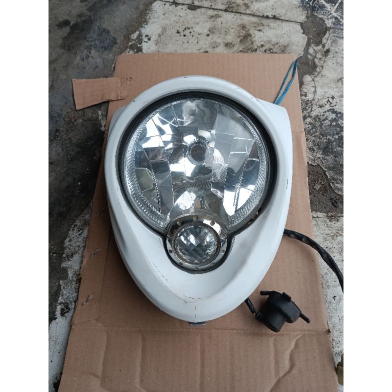 Lampu Depan Yamaha Fino Karbu Original Copotan
