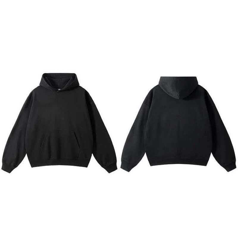 HOODIE BOXY POLOS UNISEX | FLEECE COTTON 300/330gsm.