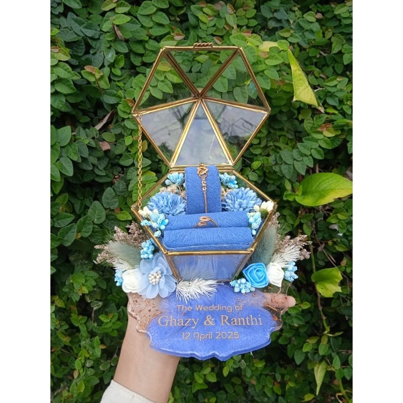 Kotak Cincin Resin Custom Tambahan
