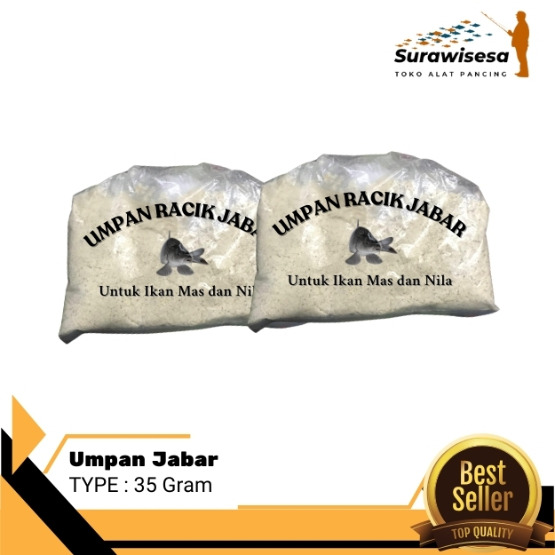 Umpan Jabar – Umpan Mancing Ikan Mas & Nila | Racikan Premium | Aroma Khas