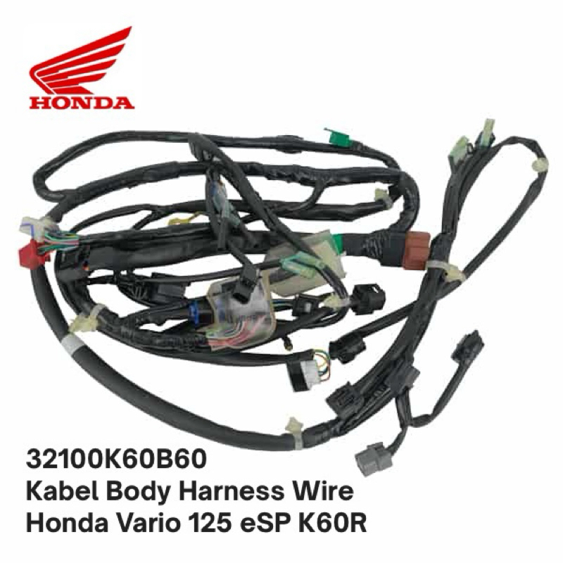 32100K60B60 Kabel Body Harness Wire  Honda Vario 125 eSP K60R
